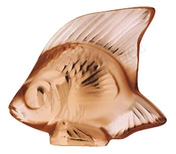 Cachet Poisson Ambre - Lalique